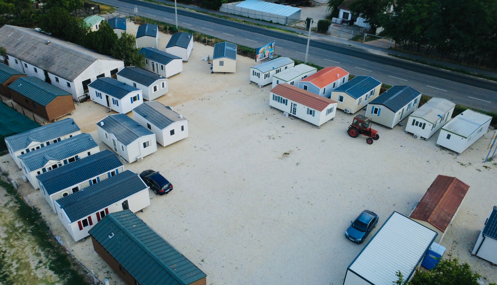 Mobilház bemutato pont